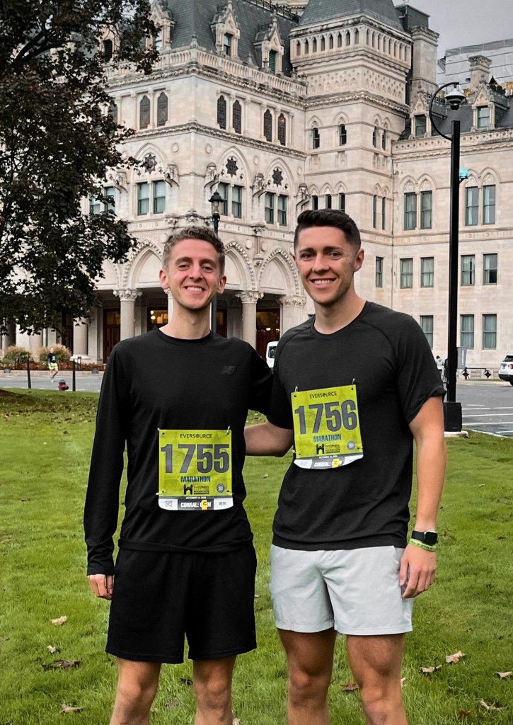 before running the Hartford marathon