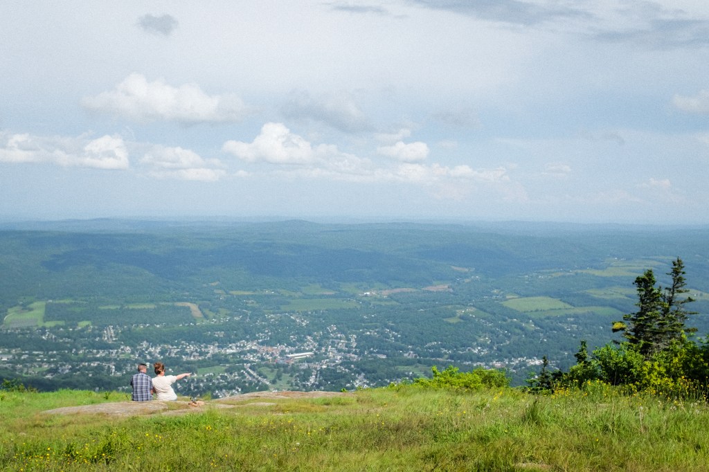 View from the top of Mount Greylock