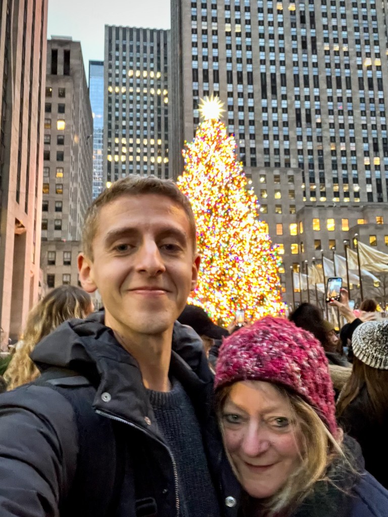New York City December 2024 with my mom