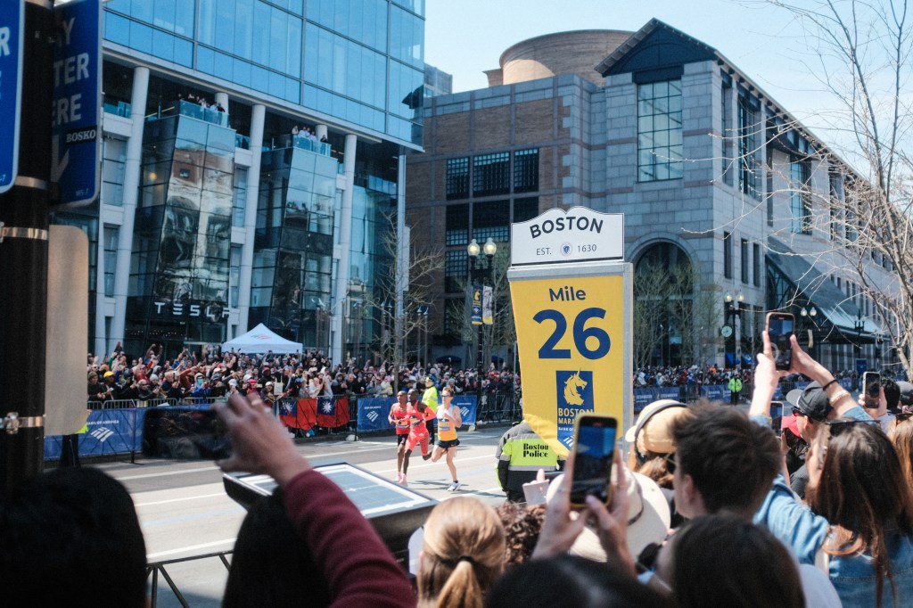 Boston marathon athlete shot