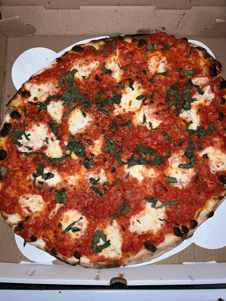 Margherita pizza