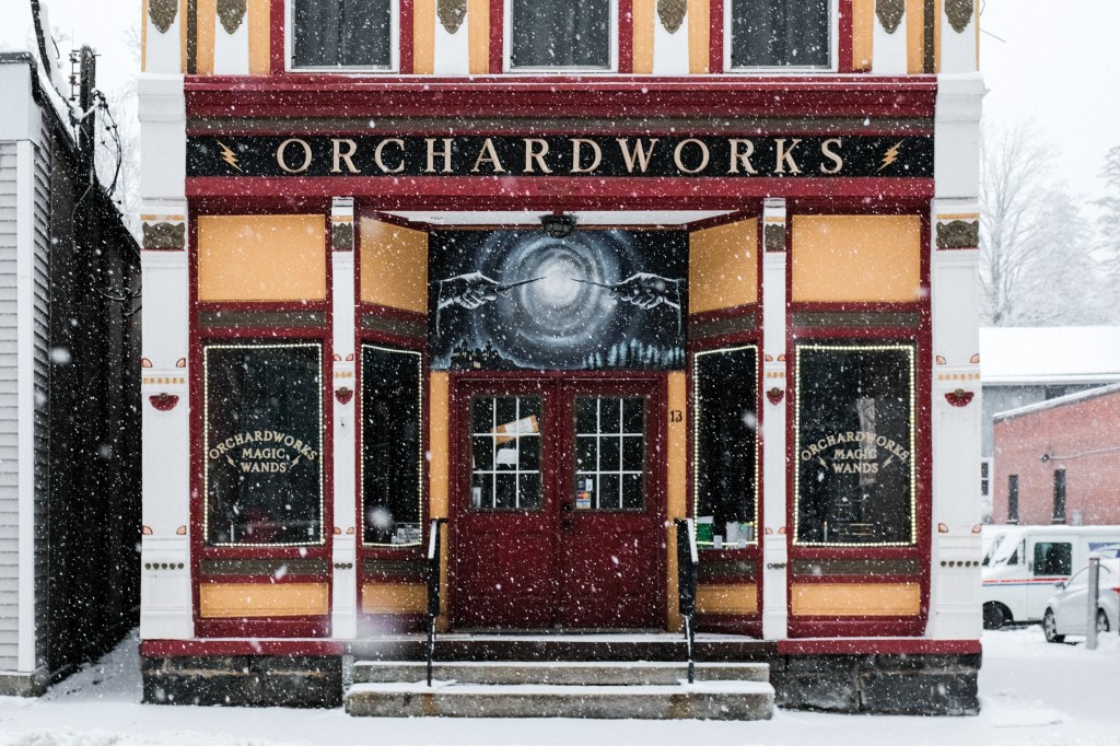 Snowy landscape photo