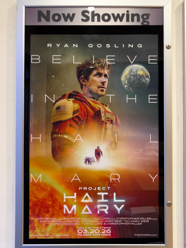 Project Hail Mary poster