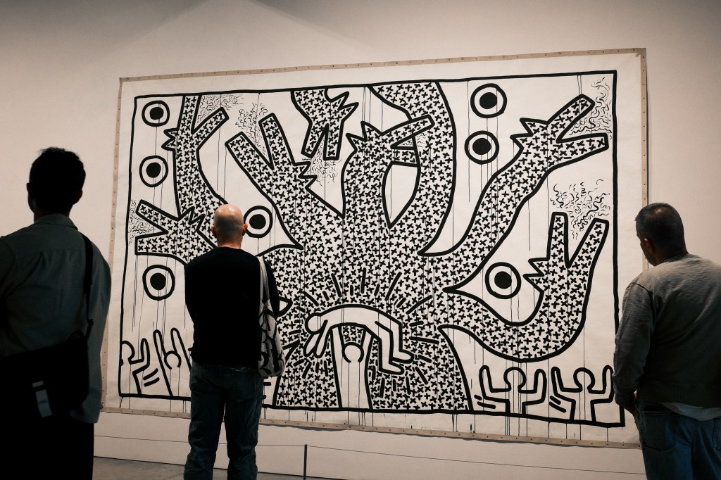 Keith Haring exhibit in New York City
