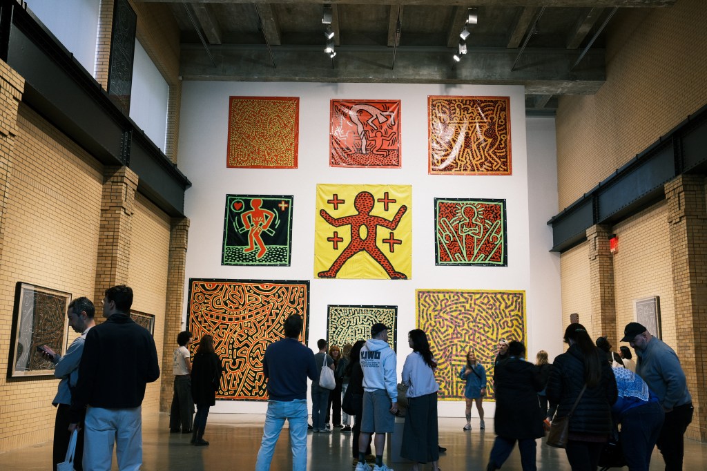 Keith Haring exhibit in New York City