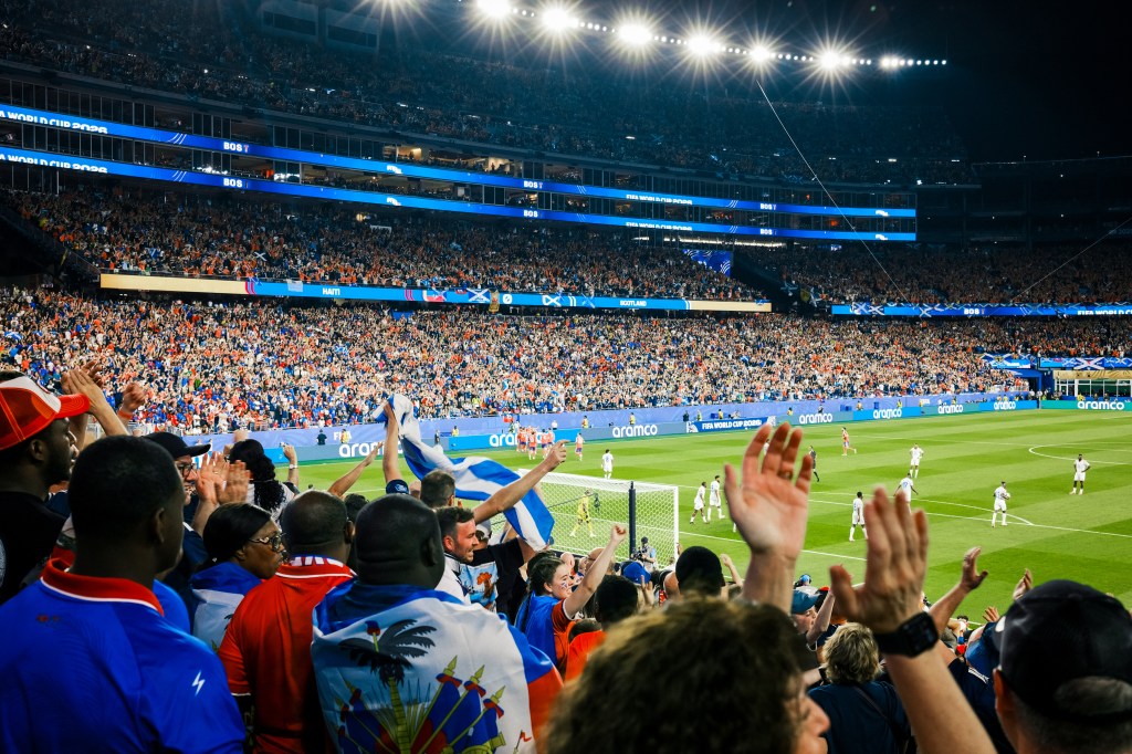 World Cup group stage game at Gillette Stadium in MA.