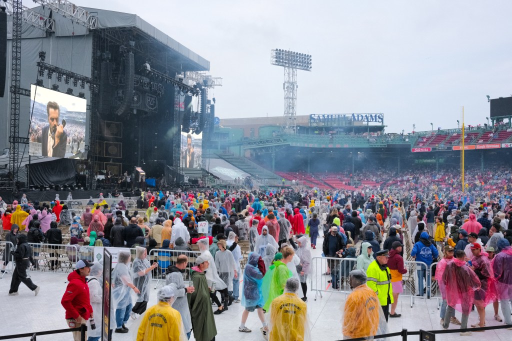 Mumford & Sons/Lord Huron concert at Fenway Park in Boston, MA