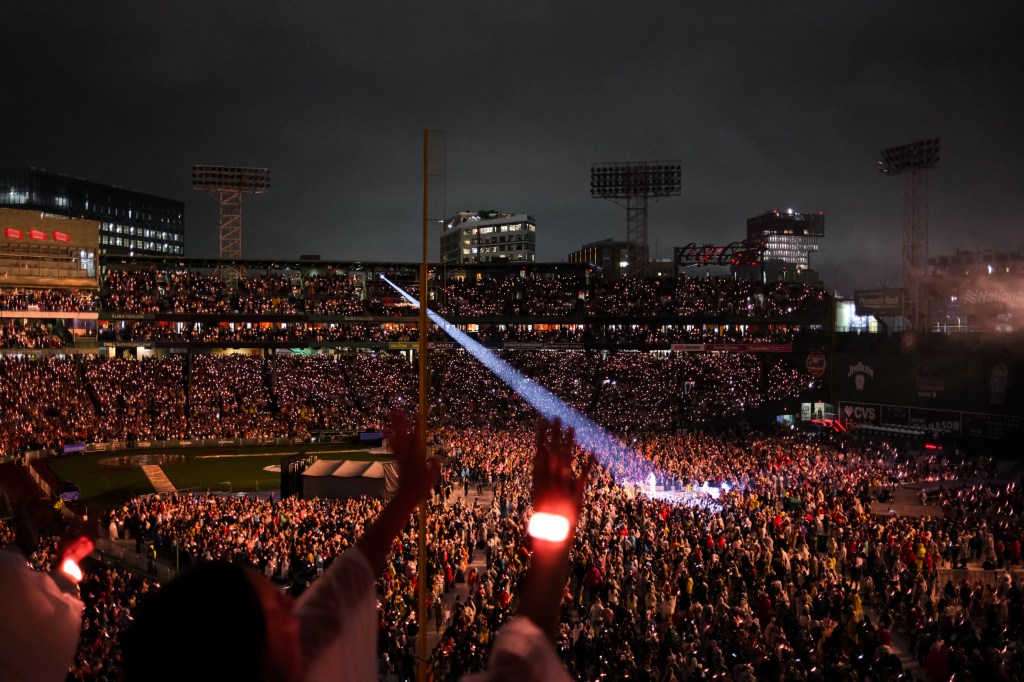 Noah Kahan concert at Fenway Park in Boston